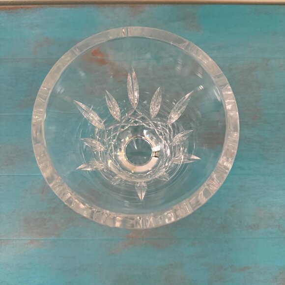 Waterford Lismore Large Crystal Vase Heavy Like New Condition - Picture 3 of 7